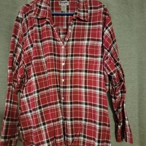 Women's Wrangler flannel shirt